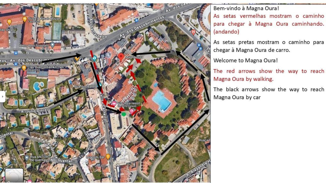 Magna Oura Hotel Albufeira Ngoại thất bức ảnh
